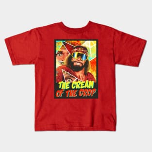 MACHO MAN - THE CREAM OF THE CROP PAINTINGS Kids T-Shirt